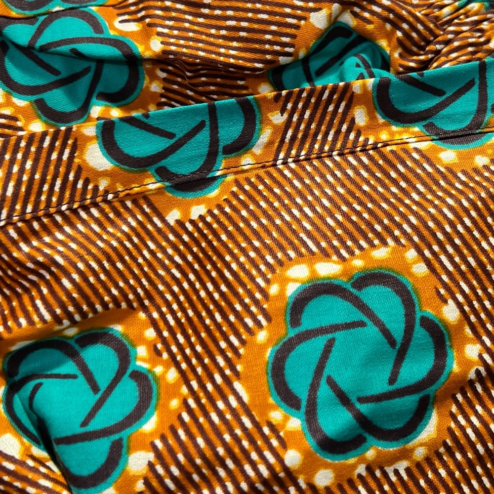 Babies So Klutch Girls African Gathered Skirt and Headband Set, Various Sizes - Picture 10 of 10